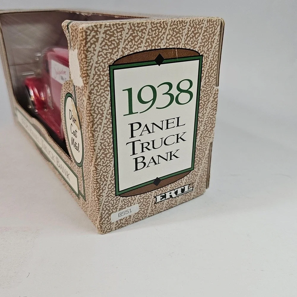 Ertl 1938‎ Panel Truck Diecast Metal Bank Quality Store Inc 7